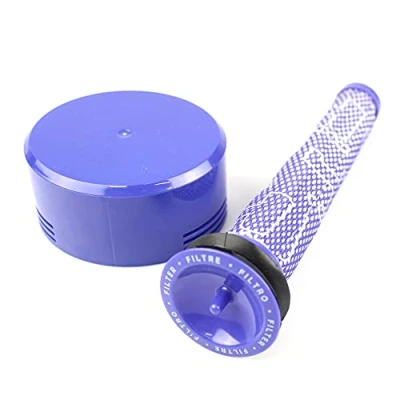Immagine di Set Filtri pre motore + filtro HEPA postmotore compatibile con Dyson V7, V8, 965661 01, 96566101, 967478 96747801, 96747801 Accessori Batteria Aspirapolvere Ricambi