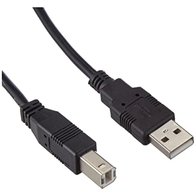 Immagine di AISENS A101 0006 Cavo Stampante USB 2.0 da 1.8 m, Colore: Nero