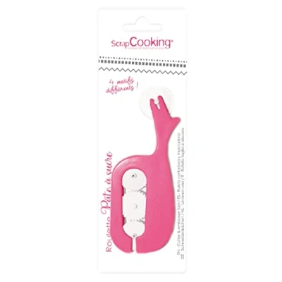 Immagine di ScrapCooking 5118 Rotella per Pasta Zucchero plastica ABS Multicolore 18 x 6,8 1 cm