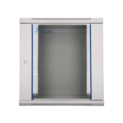 Immagine di Extralink 9U 600x600 AZH Nero Armadio per montaggio su rack EX.12943