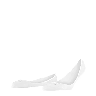 Immagine di FALKE Invisible Step High Cut W IN cotone invisibili tinta unita 1 paio, Calzini fantasmini Donna, Bianco (White 2000) nuovo ecologico, 41 42