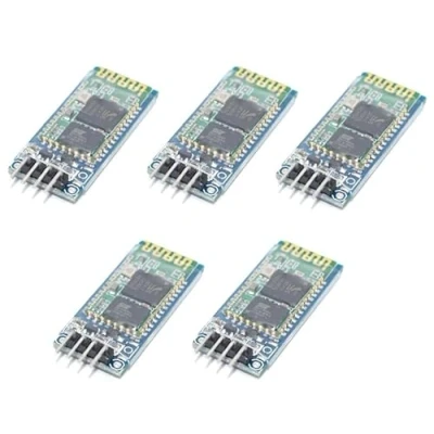 Immagine di TECNOULAB 5pcs Modulo wireless Bluetooth HC 06 HC06 con base slave