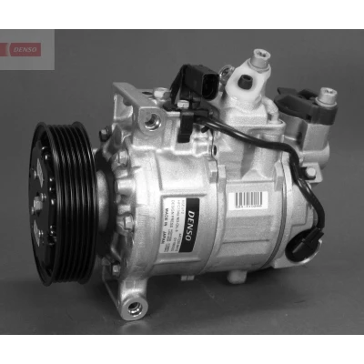 Immagine di DENSO DCP02048 Compressore Aria Condizionata 6SEU12C PAG 46 R 134a AUDI: A4 B6 Avant, B5 Sedan