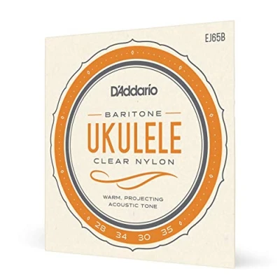 Immagine di D&#039;Addario EJ65B Pro Arté Custom Extruded Nylon Set per Ukulele Baritono