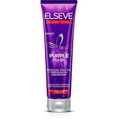 Immagine di L&#039;Oréal Paris, Maschera, Elseve Maschera colorante per capelli viola 150ml (150 ml)