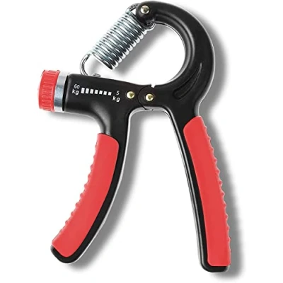 Immagine di Hand Grip Regolabile Avambracci Attrezzi Molla Allenamento Avambraccio Forearm Gripper 5 60kg Accessori Palestra Casa Riabilitazione Mano E Dita Attrezzatura Portatile (ROSSO)