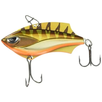 Immagine di Rapala Esca Pesca Artificiale Spinning Rap V Blade di Simulazione per in Acqua Dolce Predatori Profondità Nuoto Variabile 6cm/14g Prodotta Estonia Gold Chrome Tiger