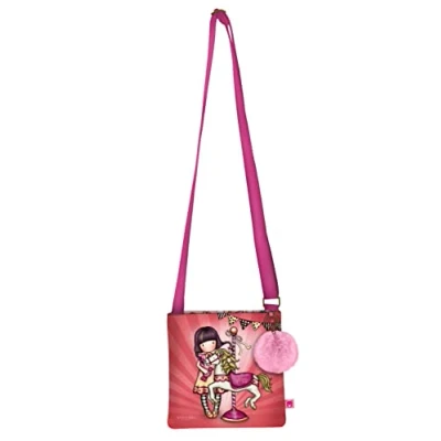 Immagine di SAFTA, Borsa a tracolla piccola Gorjuss Fairground Carousel 21 x 20 1,5 cm Unisex Bambini e ragazzi, multicolore, Talla única