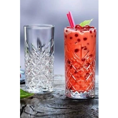 Immagine di Pasabahce Timeless 52800 Bicchiere da long drink, 450 ml, confezione 12 pezzi, colore: Trasparente