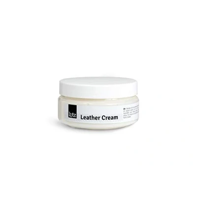 Immagine di Lutz Crema per Pelle, Rinnovare la Giacche e Altro con Pelle in Diverse Colorazioni 100 ml (3.38 fl. Oz), Fatta Europa (100 Trasparente)