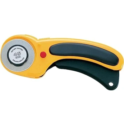 Immagine di OLFA RTY 2/DX Cúter rotativo con botón pulsador de bloqueo y cuchilla circular 45 mm