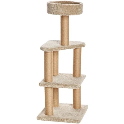 Immagine di Amazon Basics Tiragraffi ad albero per gatti, Grande, Beige