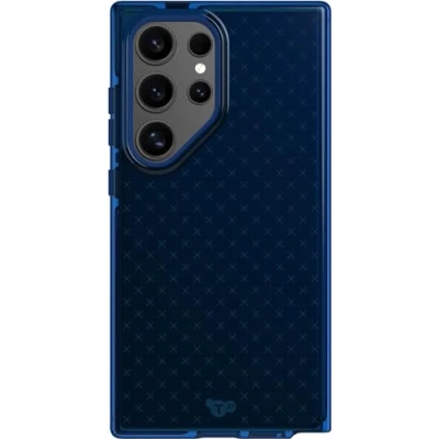 Immagine di tech21 Evo Check Custodia per Samsung S24 Ultra, colore: Blu cobalto