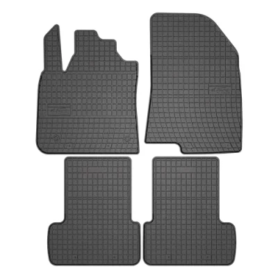 Immagine di Tappetini per auto El Toro compatibile con Dacia Sandero III 2020 su misura in gomma Tipo auto: hatchback Materiale resistente Bordo protettivo