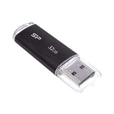 Immagine di PENDRIVE SILICON POWER 32GB USB 2.0 U02 NEGRO SP032GBUF2U02V1K