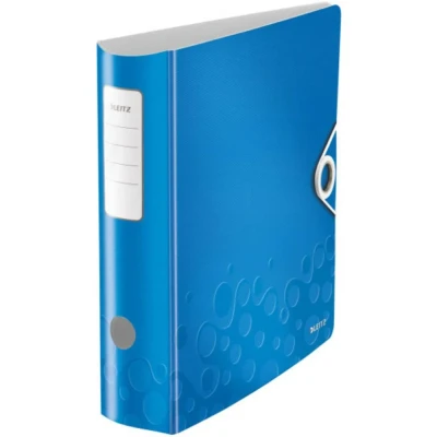 Immagine di Leitz Raccoglitore 1106 Active WOW DIN A4 Larghezza dorso: 82 mm Blu ghiaccio metallico 2 archetti 00 36