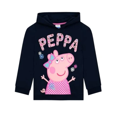 Immagine di Peppa Pig Felpe con Cappuccio per Ragazze Multicolore 2 3 Anni