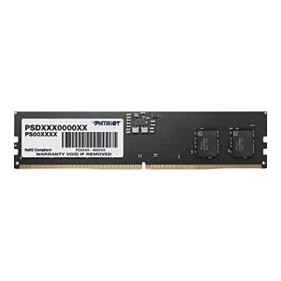 Immagine di Patriot Memory Serie Signature Memoria singola DDR5 4800 MHZ PC5 38400 8GB (1x8GB) CL40 PSD58G480041