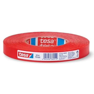 Immagine di tesa PERFECT 57230 00004 02 Nastro in tessuto tesa® extra Power Rosso (L x L) 50 m 19 mm 1 pz.