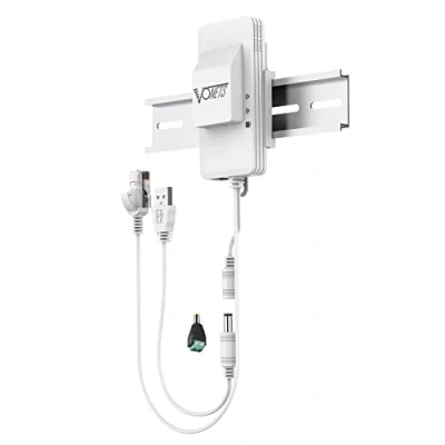 Immagine di VONETS Dual Band 2.4G/5G WiFi Bridge/Router/Ripetitore Wireless Ethernet Convert/Hotspot Segnale, DC/USB per DVR Telecamera di sorveglianza VAP11AC con ventola raffreddamento intelligente