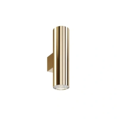 Immagine di Euluna applique Marion, ottone altezza 18 cm acciaio up/down