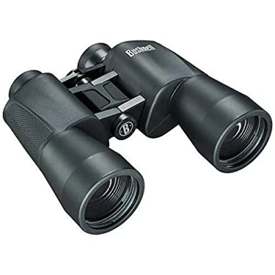 Immagine di Bushnell Powerview Binocolo 12x50 Nero ad alta potenza, ingrandimento elevato, ricci di dettagli robusto Porro Prisma 131250