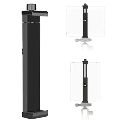 Immagine di Neewer Supporto adattatore per treppiede tablet iPad da 16 a 23,5 cm, morsetto regolabile Mini, 2/3/4, Air/Air2, Pro, Microsoft Surface Samsung Tab 7.0 Series