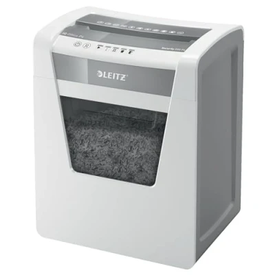 Immagine di Leitz IQ Office P 4 Distruggi documenti 15 Foglio Taglio a frammenti x 40 mm 23 l Distrugge anche Punti metallici, Graffette