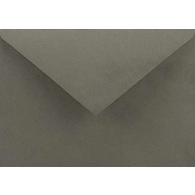 Immagine di Netuno 100 buste lettera colorate Antracite formato C6 114 x 162 mm 115g Sirio Color per feste di compleanno matrimonio battesimo