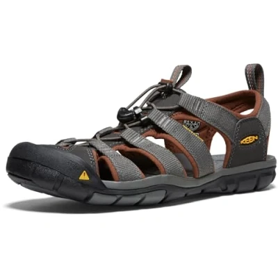 Immagine di Keen Clearwater CNX Sandali da trekking Raven/tortoise shell, Uomo, Taglia: 47, shell Pelle e tessuto