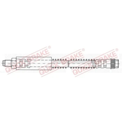 Immagine di QUICK BRAKE 32.977 Tubi Freno 327mm M10x1 con filettatura interna, esterna RENAULT: CLIO 2