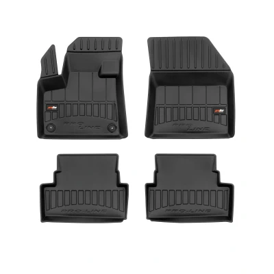 Immagine di FROGUM 3D407947 Set tappetino Gomma anteriore e posteriore 4 nero OPEL: Grandland X