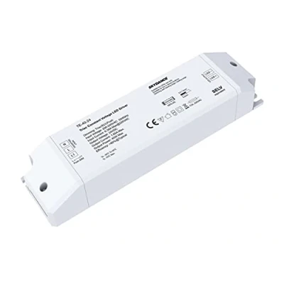 Immagine di Trasformatore Alimentatore Dimmerabile 24V 40W, Con Triac Dimmer Varialuce Su 220V + Pulsante Nornalmente Aperto (Push Dimmer), Per Striscia Led