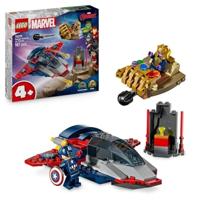 Immagine di Captain America contro Thanos