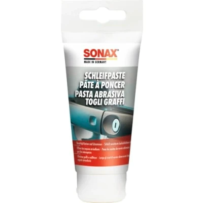 Immagine di SONAX Pasta abrasiva togli graffi (75 ml) elimina e scalfitture. Leviga gli strati di vernice deteriorati dagli agenti atmosferici Art.N. 03201000