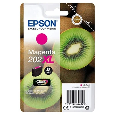 Immagine di EPSON SINGLEPACK MAGENTA 202XL KIWI CLARA PREMIUM INK