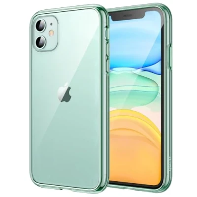 Immagine di JETech Cover per iPhone 11 6,1 Pollici, Anti Ingiallimento Custodia Case con Assorbimento degli Urti e Graffio (Verde Notte)