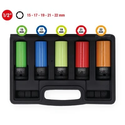Immagine di KS TOOLS 515.0870 Serie di bussole per avvitatori ad impulsi