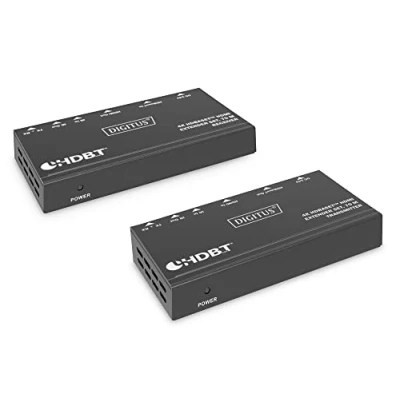 Immagine di Digitus DS 55520 HDMI Adattatore [1x Presa 1x HDMI] Nero predisposto HDMI, ad alta velocità, Ultra HD