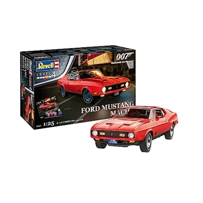 Immagine di Revell James Bond 007 Set regalo 05664 Diamond Are Forever, Ford Mustang Mach 1, scala 1:25, in plastica, con accessori e poster