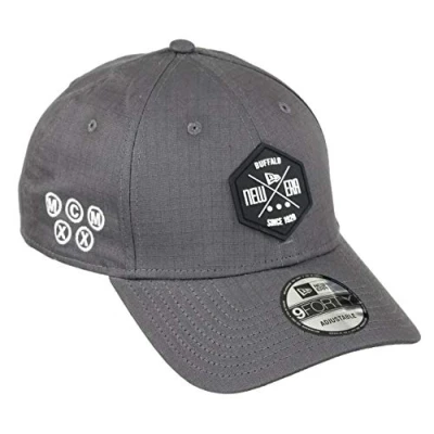 Immagine di New Era 9forty Adjustable cap Rubber Hex Patch Graphite One Size