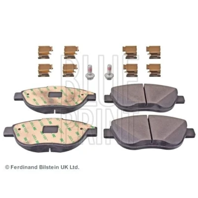 Immagine di BLUE PRINT ADL144217 Kit pastiglie freno Assale anteriore con materiale di fissaggio montaggio FIAT: Doblo I Station Wagon