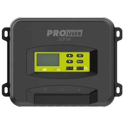 Immagine di ProUser SCP50 Regolatore di carica PWM 12 V, 24 36 48 V 50 A