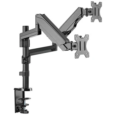 Immagine di RICOO Supporto monitor scrivania TS9611 Girevole Inclinabile Schermi 17 32&quot; (43 81 cm) Braccio schermo PC Staffa universale VESA 75 x 100