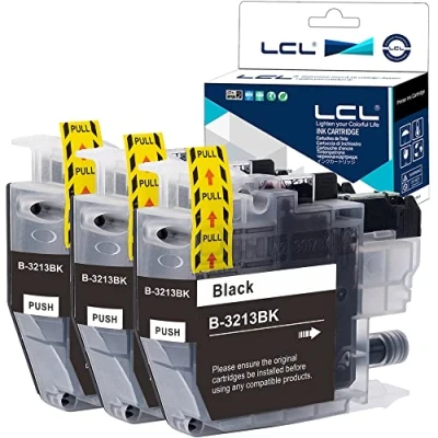 Immagine di LCL LC 3213 LC3213 3211 3213BK LC3213BK Cartucce d&#039;inchiostro Compatibile con Brother DCP J770 J772DW J774DW MFC J890DW J895 J497DW J572DW J491DW (3Nero)