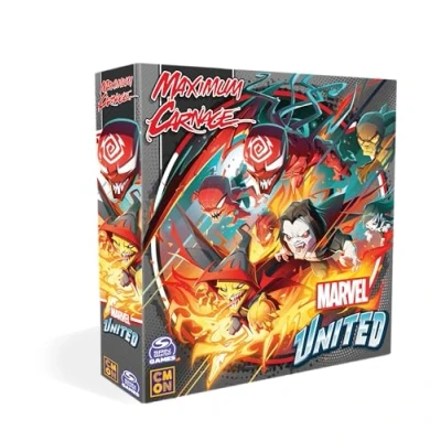 Immagine di Asmodee Marvel United Maximum Carnage, Espansione Gioco da Tavolo, 14+ Anni, 1 5 Giocatori, Edizione in Italiano