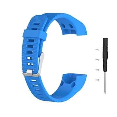 Immagine di Meiruo Wrist band Cinturino in Silicone Braccialetto di Ricambio per Garmin Vivosmart HR Plus/Garmin Approach X10/X40 (Color 1)