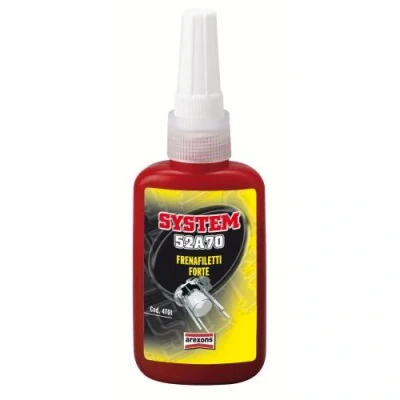 Immagine di FRENAFILETTI System 52A70 FORTE Arexons frenatura permanente elevata resistenza filetto max M20 250 ml