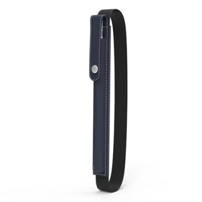 Immagine di MoKo Portapenne per Apple Pencil PRO, 1a/2a Gen, (USB C), Pelle PU iPad con Fibbia e Fascia Elastica da attaccare alla Custodia dell&#039;iPad, Indaco