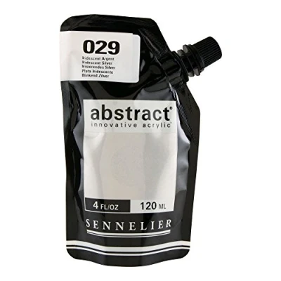 Immagine di 029 ABSTRACT 120ML ARGENTO IRIDESCENTE